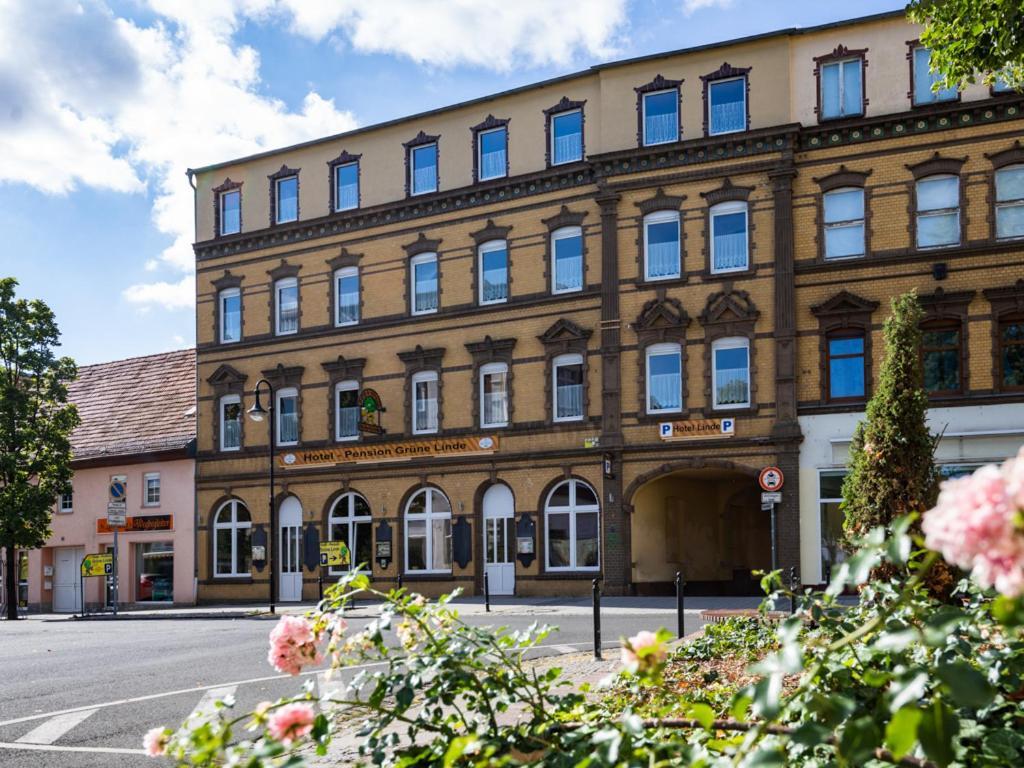 Hotel-Pension Gruene Linde Delitzsch Zewnętrze zdjęcie