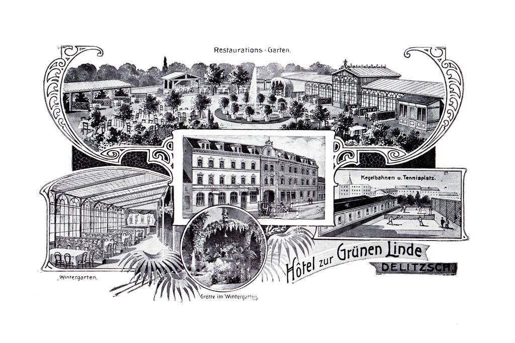 Hotel-Pension Gruene Linde Delitzsch Zewnętrze zdjęcie